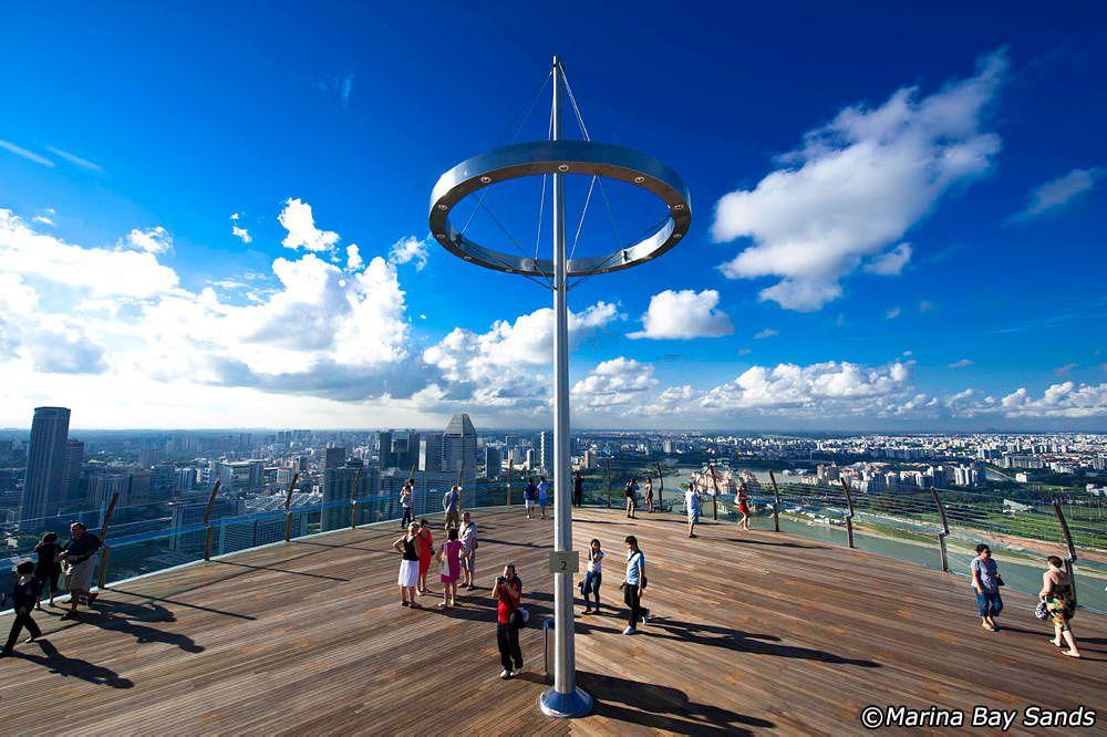 công viên trên sân thượng ở Marina Bay