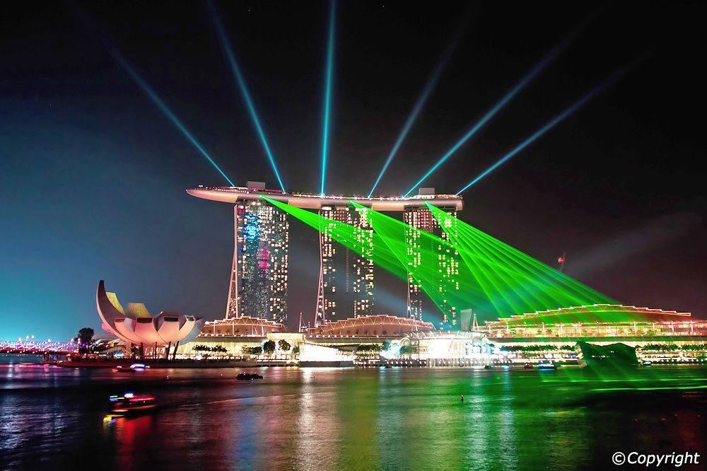 trình diễn nhạc nước ở Singapore