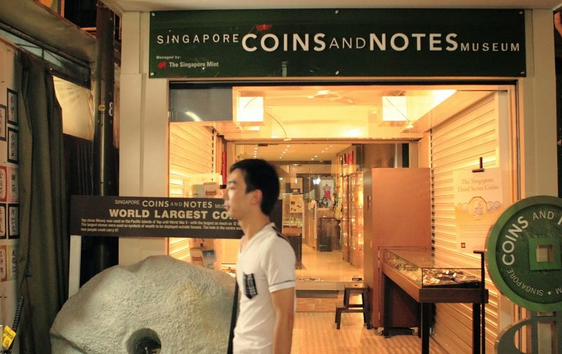 Bảo tàng tiền cổ Singapore Coin and Notes