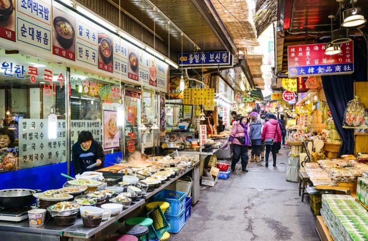 Chợ Dongdaemun, Seoul, Hàn Quốc