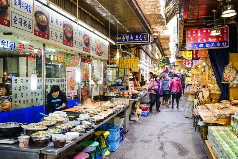 Chợ Dongdaemun, Seoul, Hàn Quốc