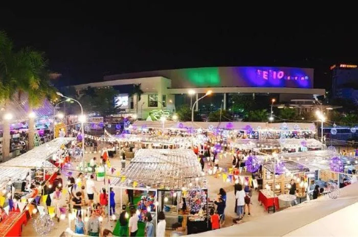 Khu vui chơi giải trí và ẩm thực Helio Center tại trung tâm Đà Nẵng.