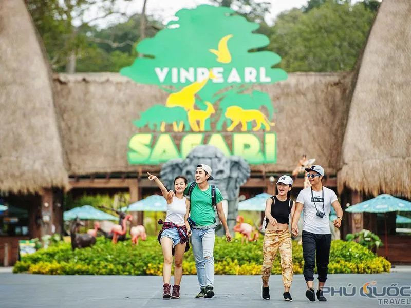 Góc nhìn cận cảnh Vinpearl Safari Phú Quốc, công viên bảo tồn động vật lớn