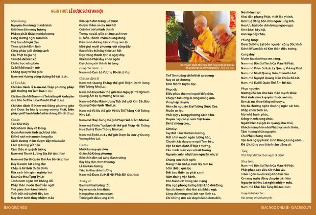 Bàn thờ cúng Giao thừa ngoài trời trang trọng, chuẩn bị cho việc đọc văn khấn lễ giao thừa tiễn năm cũ, đón năm mới.