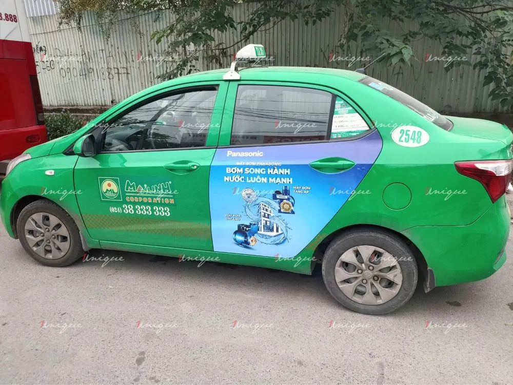 Dịch vụ quảng cáo trên taxi Mai Linh phủ sóng rộng khắp các tỉnh thành Việt Nam
