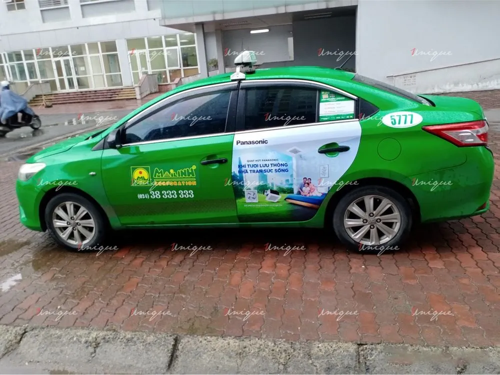 Báo giá quảng cáo taxi Mai Linh chi tiết theo từng loại hình và dòng xe