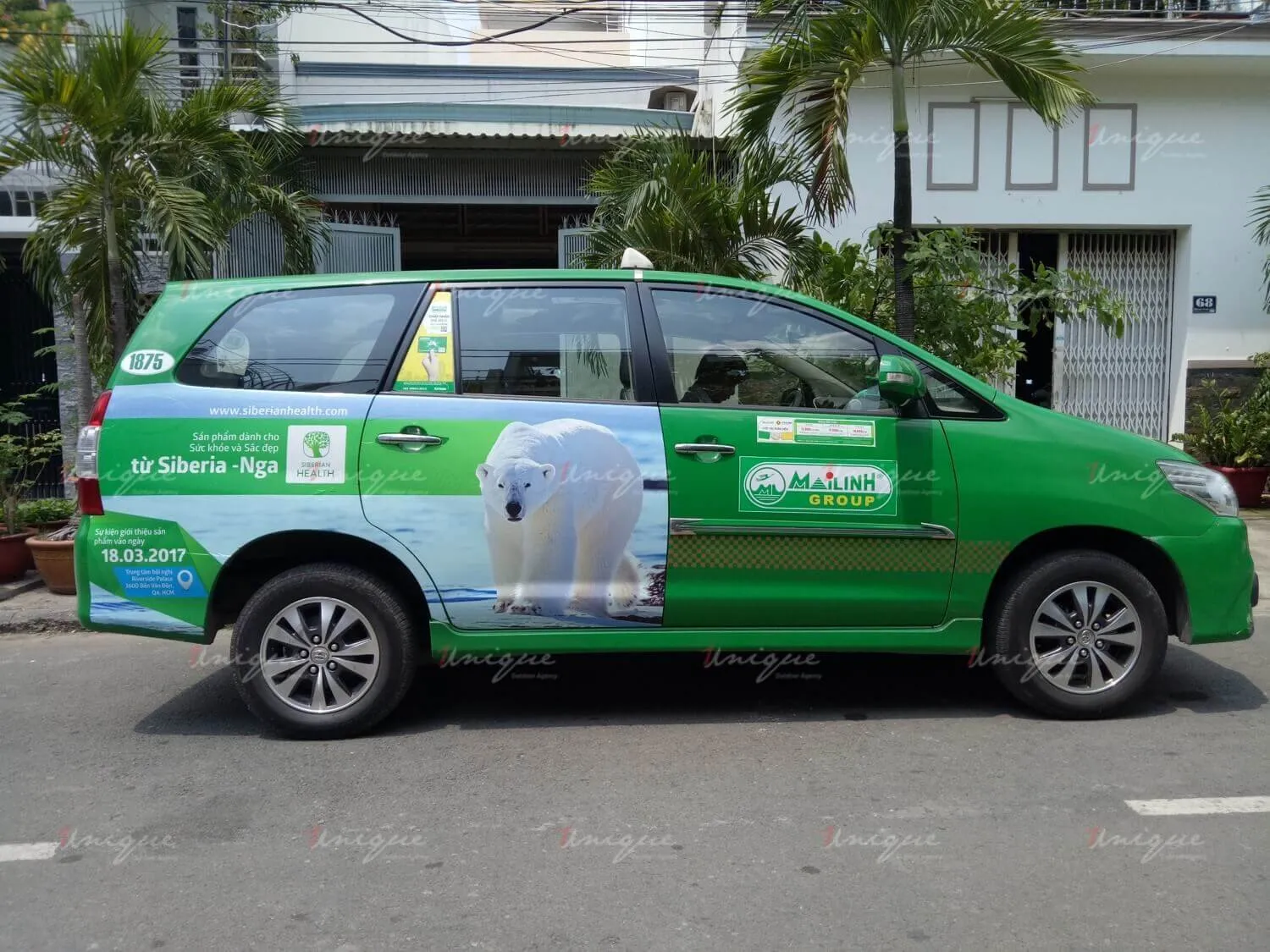 Xe taxi Mai Linh 7 chỗ (Innova) thường có báo giá quảng cáo cao hơn xe 4 chỗ