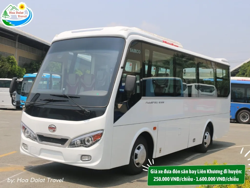 Giá xe đưa đón sân bay Liên Khương đi các huyện ở Lâm Đồng