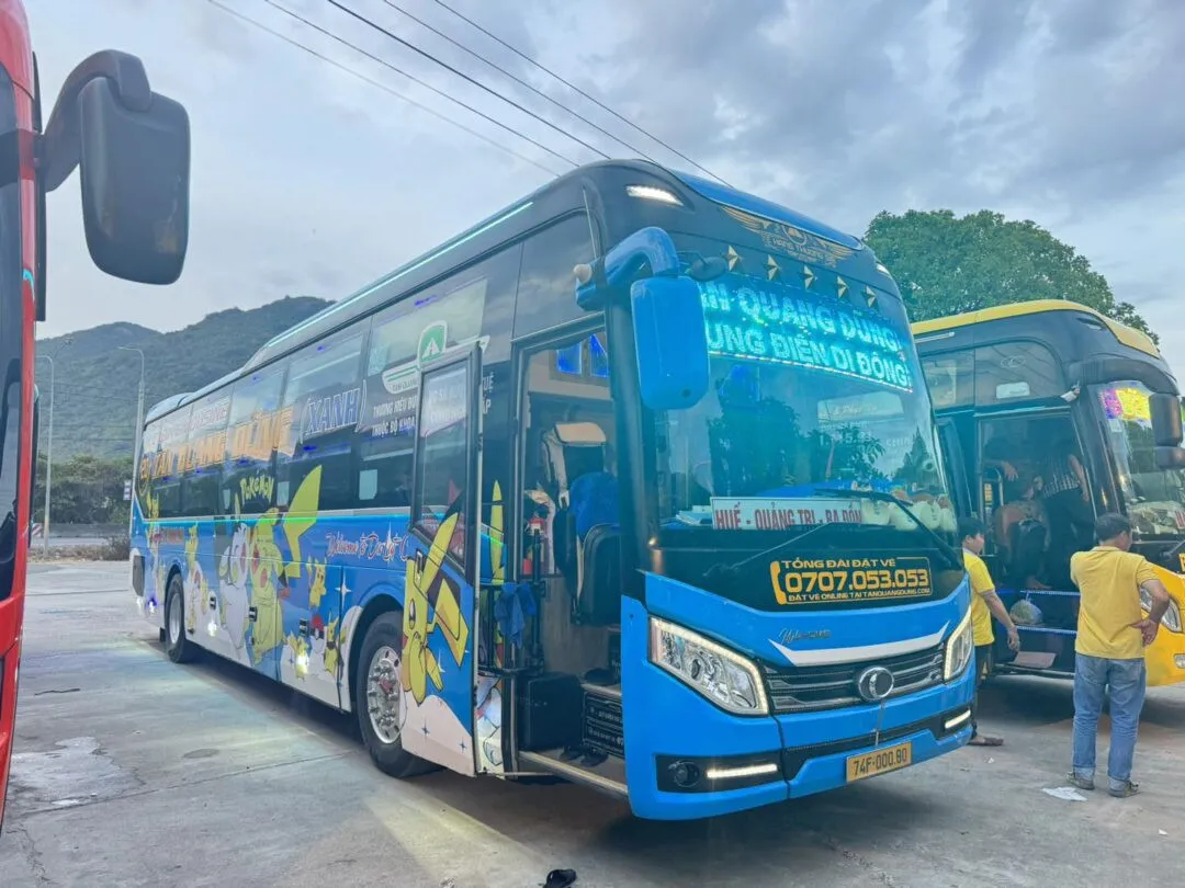 Xe khách Tân Quang Dũng, một trong những nhà xe uy tín từ BX An Sương