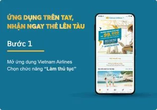 Cách check in online Vietnam Airlines
