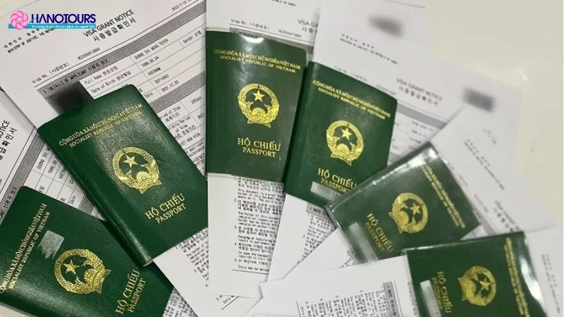 Các giấy tờ cần thiết để làm Visa du lịch Hàn Quốc