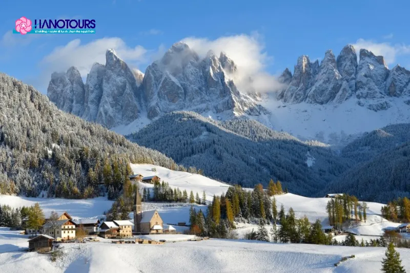 Đến Châu Âu vào mùa đông để ngắm tuyết và tận hưởng chi phí du lịch Tự Túc Châu Âu thấp nhất