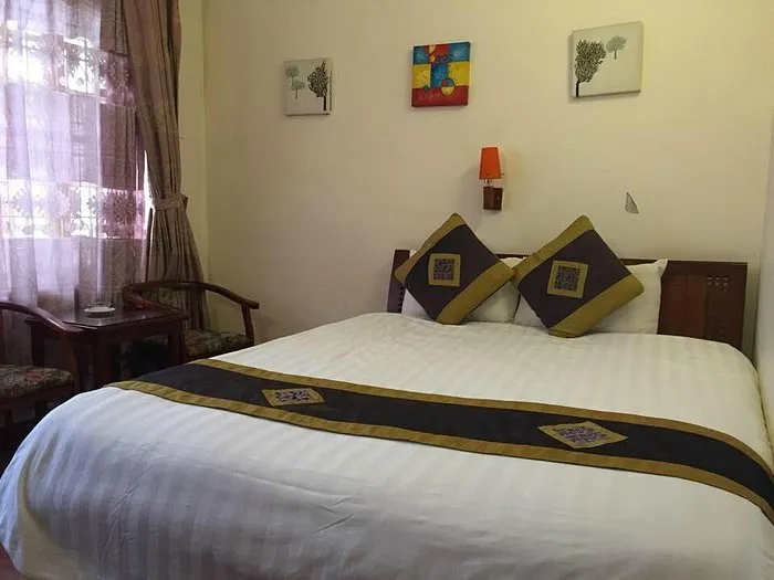 Không gian phòng nghỉ tại Nhà nghỉ Violet ở Hà Nội