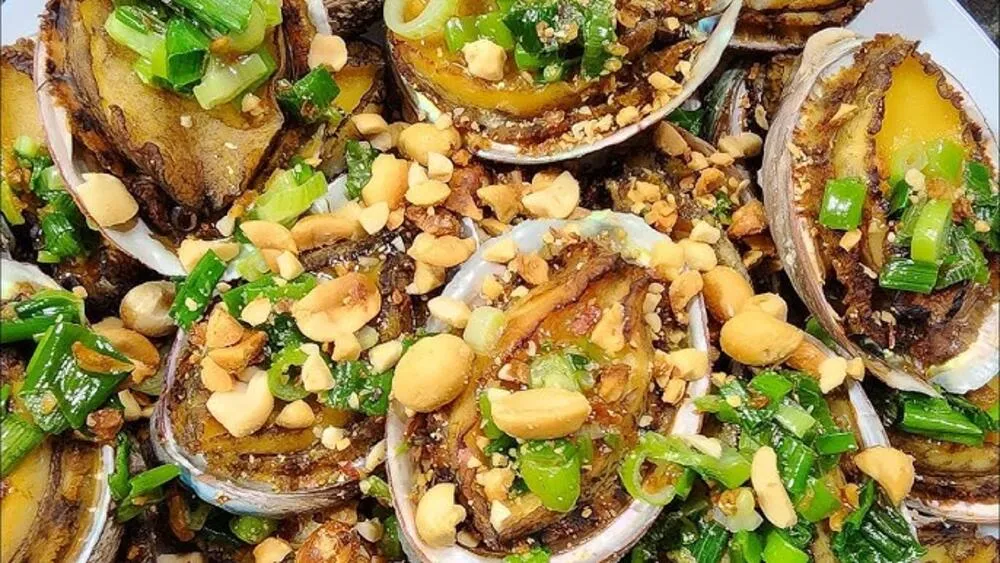 Món bào ngư nướng thơm ngon và bổ dưỡng